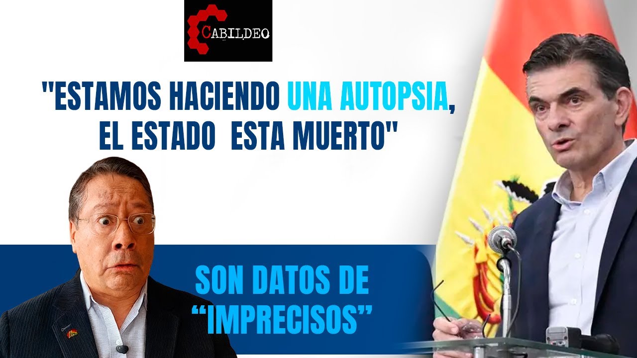 ARCE CONTRAATACA: acusa a Rodrigo Paz de dar datos imprecisos sobre el “gran robo”| #CabildeoDigital
