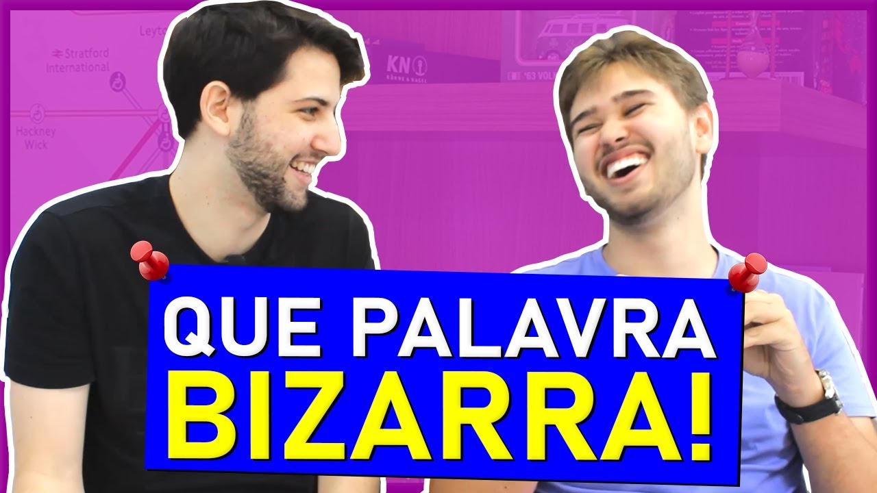 As palavras MAIS BIZARRAS de pronunciar em Inglês | ft. Diou Carvalho
