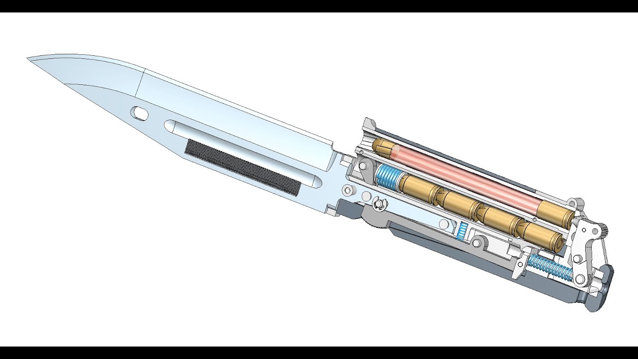 Shooting knife / Knife Gun / (below is the link of the real shooting)