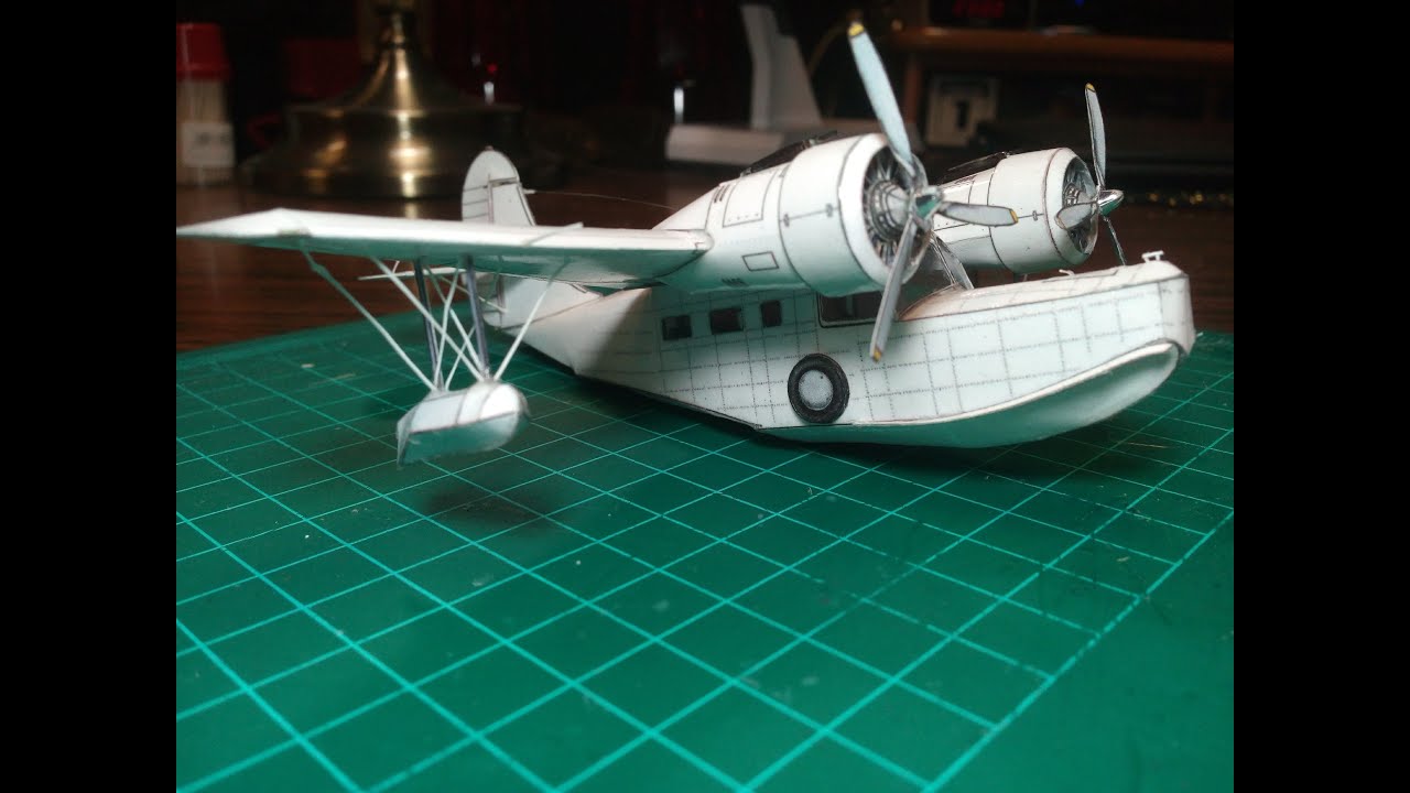 Paper model: Grumman G-21A Goose