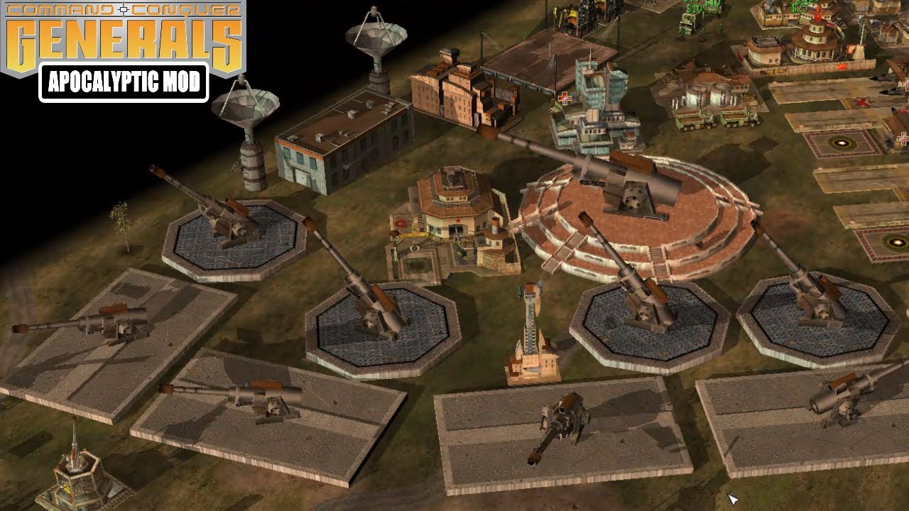 CHINA ARTILLERY VS GLA BOSS! C&C Generals Zero Hour Apocalyptic 2.2