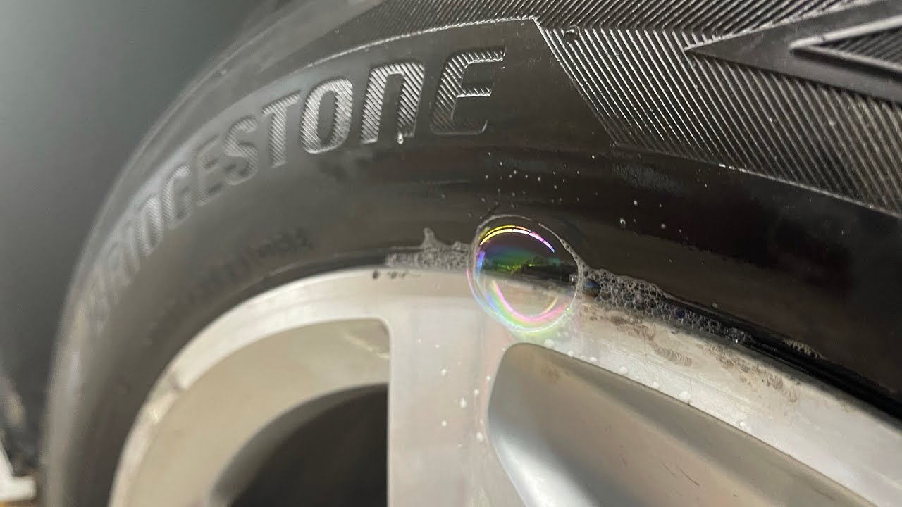 How To Easily Spot Tire Air Leaks