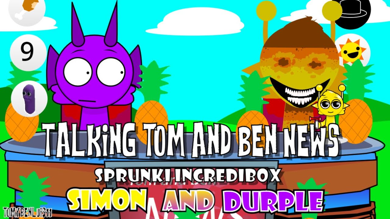 Новости от Talking Tom and Ben - Sprunki Incredibox | Геймплей #320