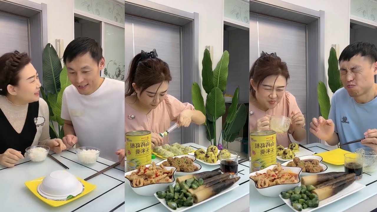 Trending 🔥 Funny Husband Wife Yummy Food Eating Challenge||Prank 😂🤫||Comedy 🤣🤣