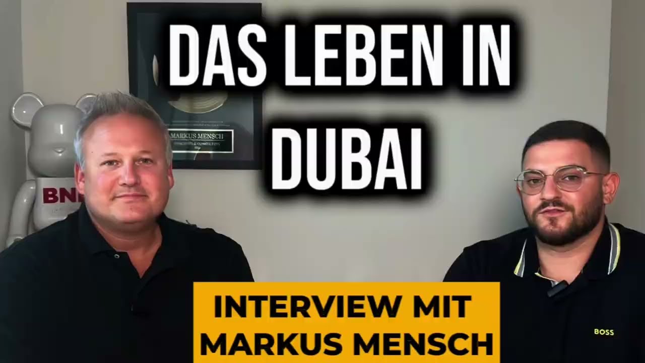 So ist das Leben in Dubai wirklich | Markus Mensch wahre Geschichte!