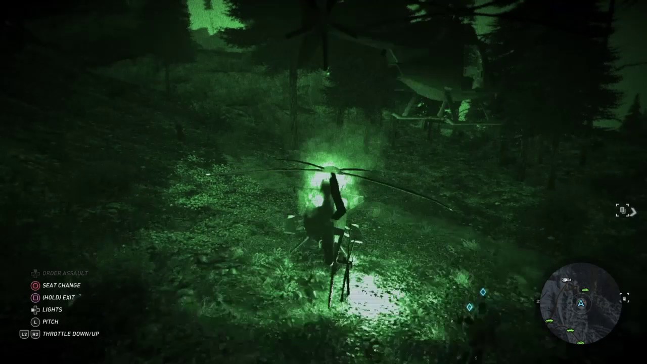 Ghost Recon: Wildlands: helicopter spawns in air