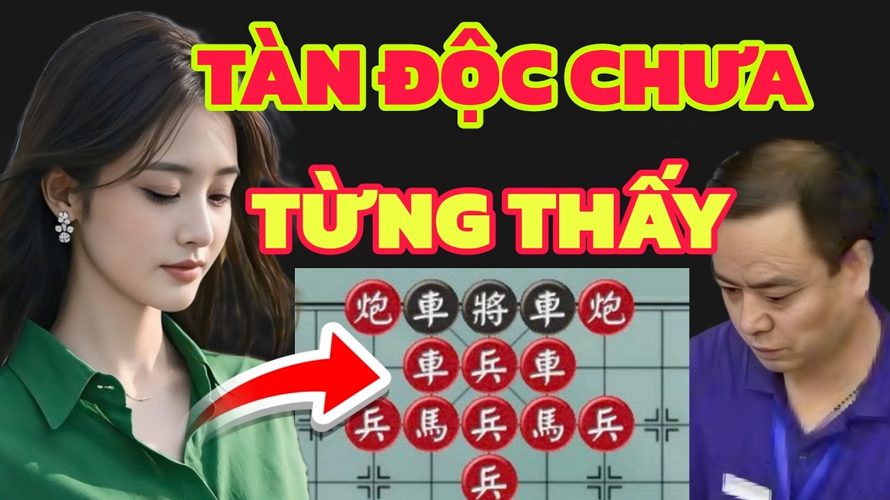 Cờ tướng | Ra quân độc đáo đi 2 con pháo cả bàn xin thua