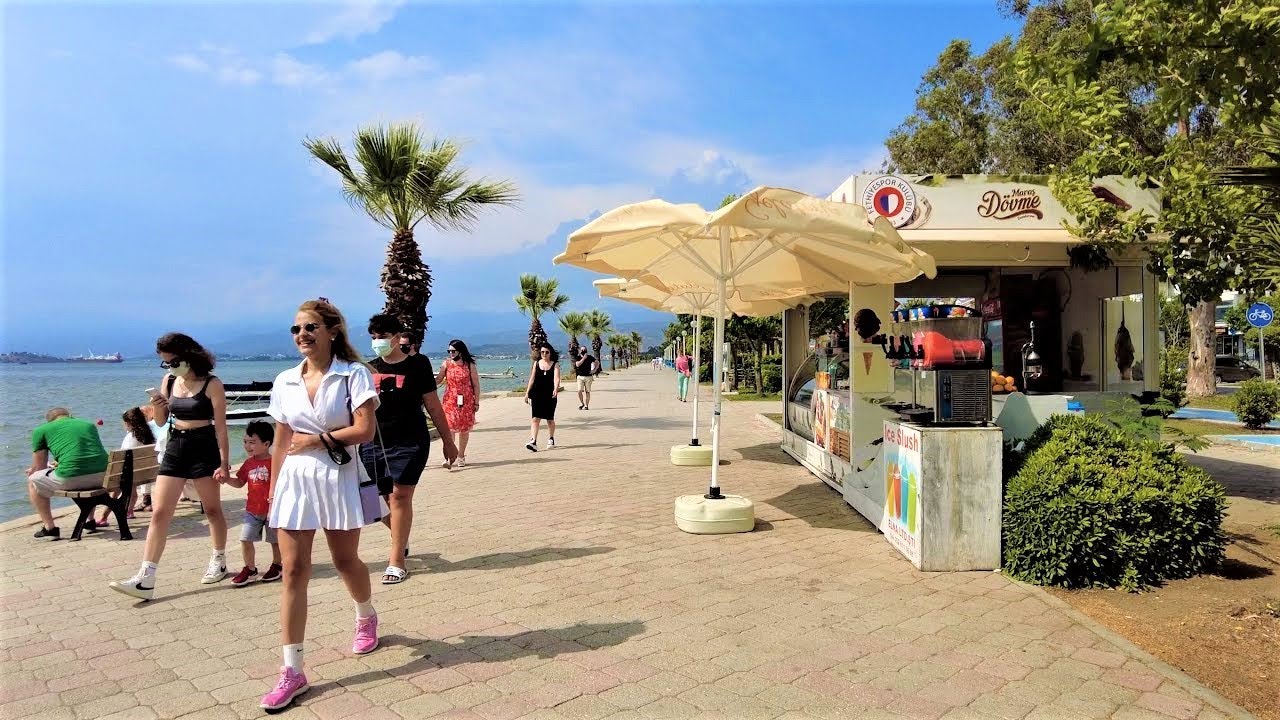 What the Fethiye Kordon looks like on June 10 (Turkey)