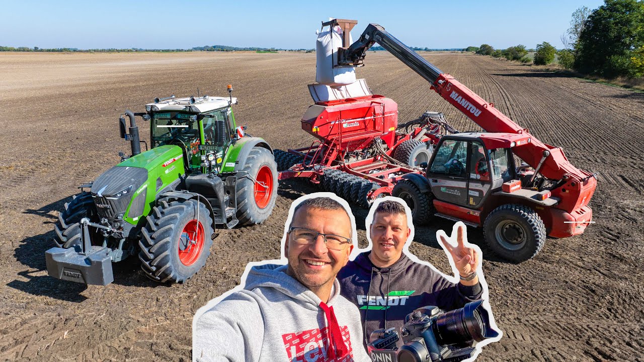 Siew jęczmienia 2025 | Fendt 936 Vario + Horsch Pronto 6 AS | W pracy MITVISZ | Totya Farm Kft.