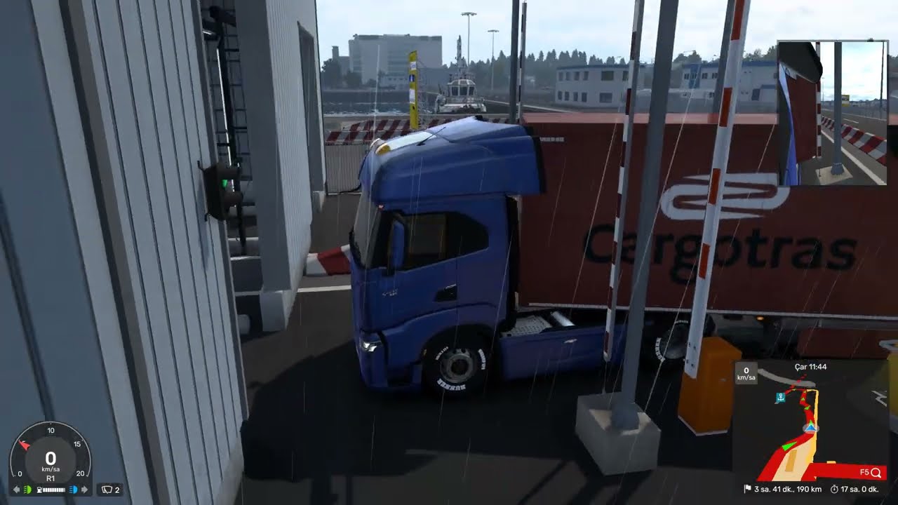 3 BÖLÜMDE 1.449 KİLOMETRE 10 TON UÇAK POSTASI YÜK FİNALİ EURO TRUCK SİMULATOR 2