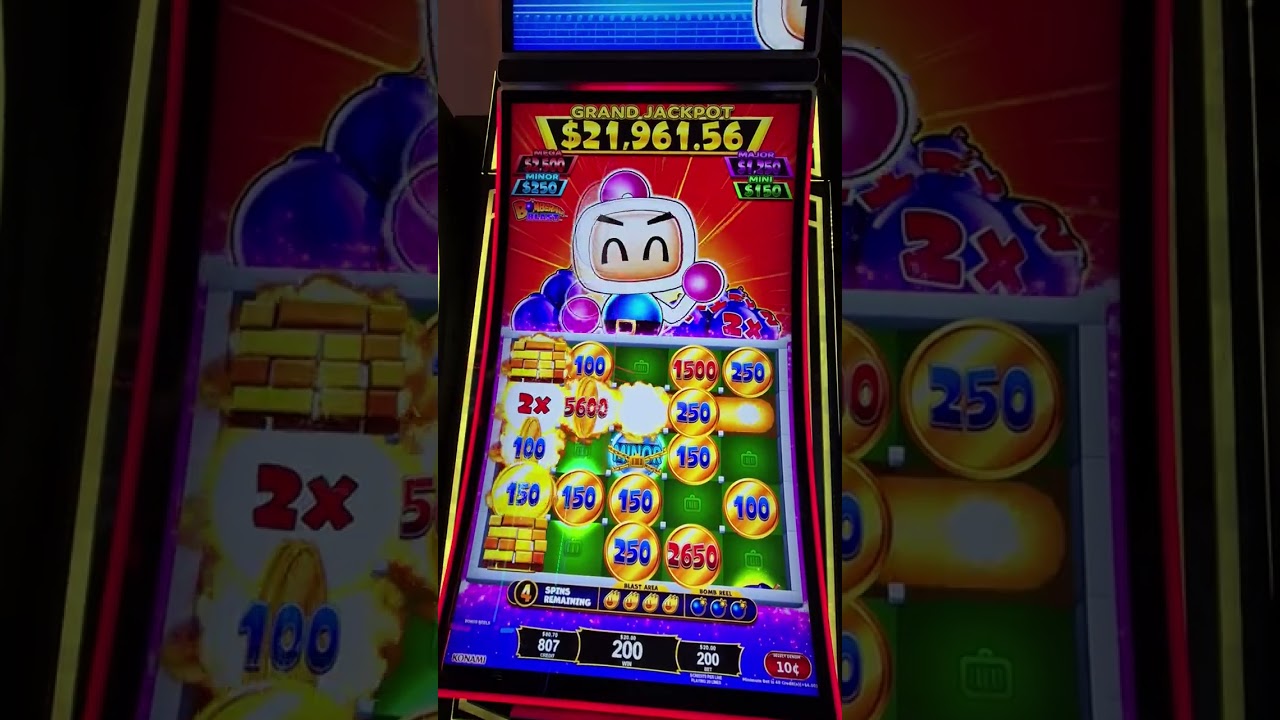WOW! Super Long Bomberman Bonus!! $20/Spin