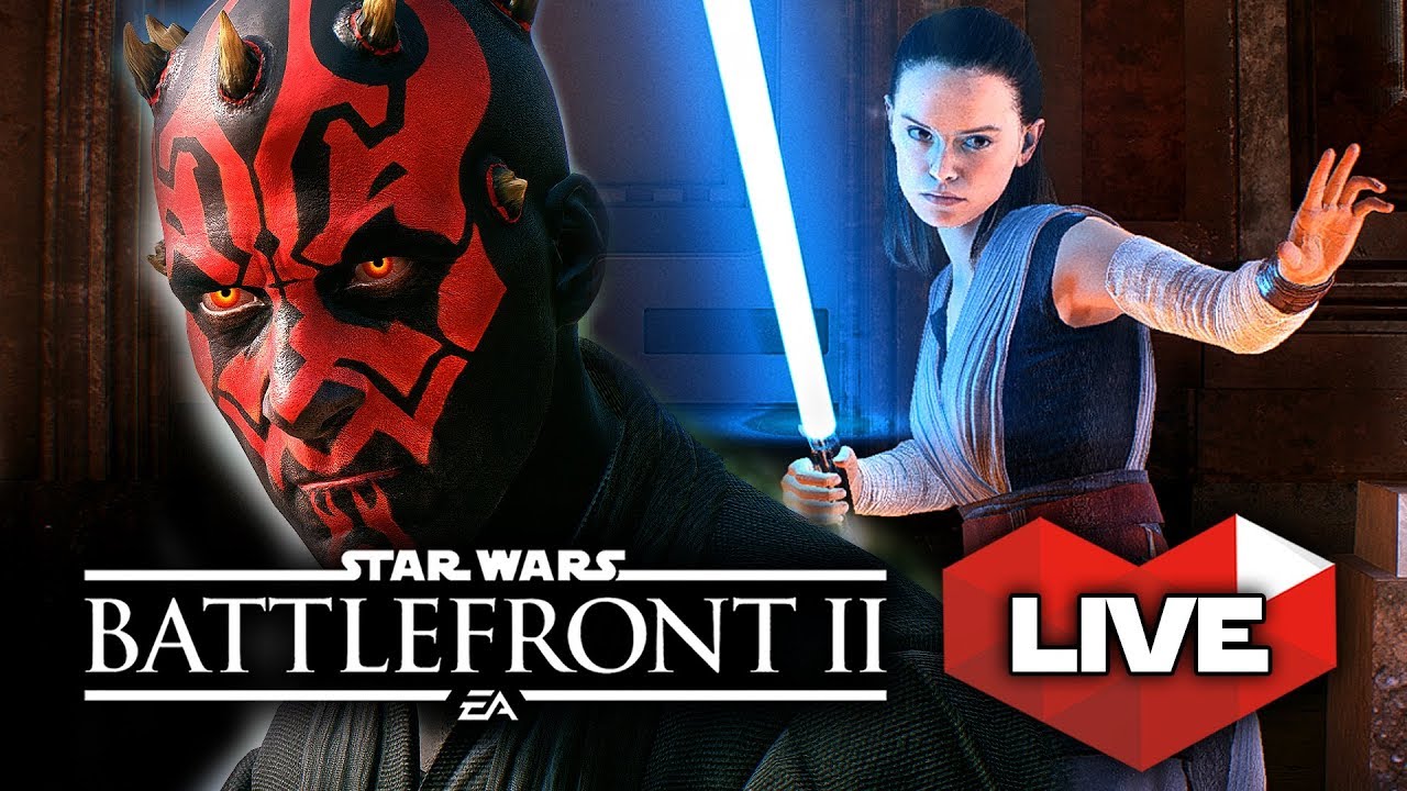 Star Wars Battlefront 2 Beta Gameplay Live! All 3 Eras! Clone Wars Battles! Epic Graphics Gameplay!