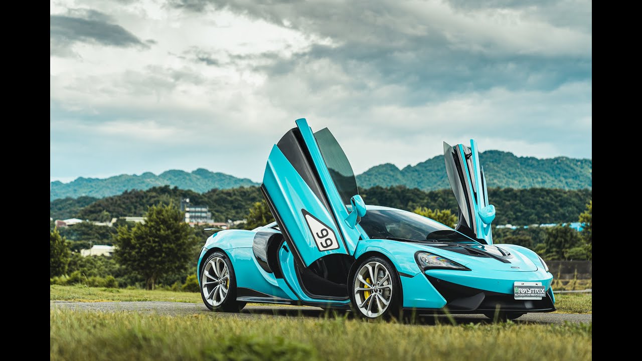 Better than 570S! McLaren 540C ARMYTRIX Ceramic Coating Straight pipe sound & Novitec AERODYNAMIC