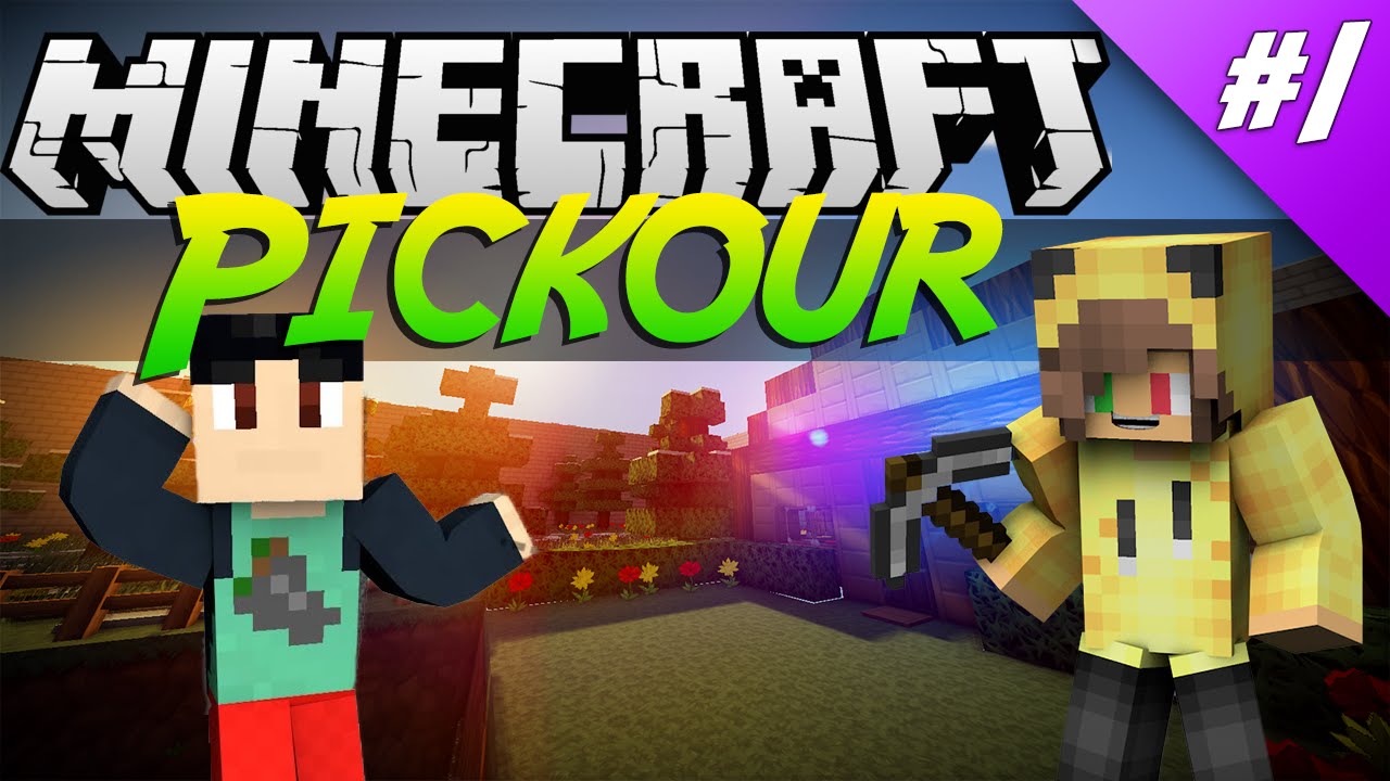 Minecraft: PICKOUR PARKOUR (JayMineCrafton Map) w/ TheIronMango Part 1
