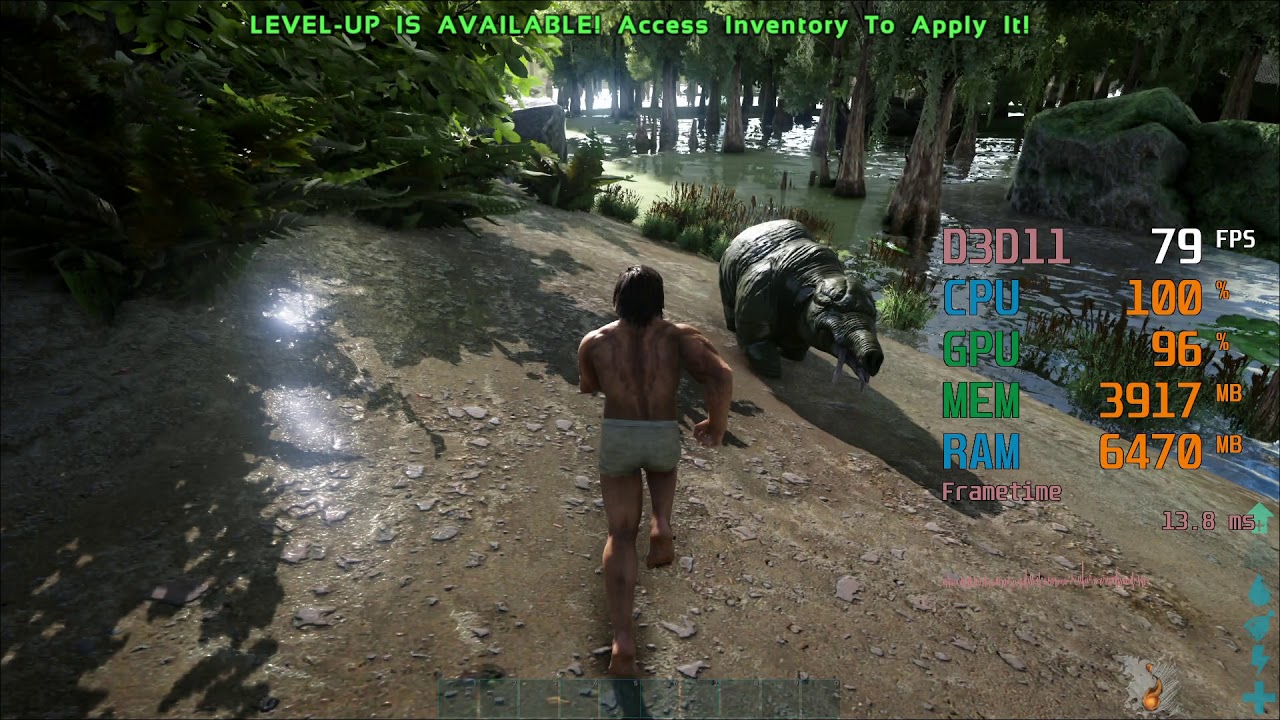 GeForce RTX 2060 -- Intel Core i5-4690K -- ARK Survival Evolved FPS Test