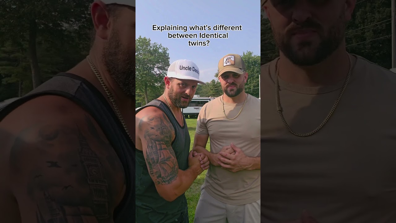 what's different, identical twins? #identicaltwins #dads