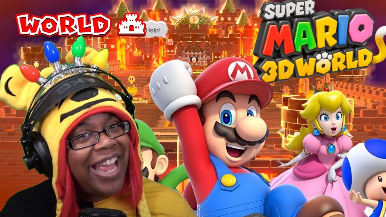 WORLD 7 BOWSER IN HEAVEN | SUPER MARIO 3D WORLD W/ @CupAhNoodle @Dwayne Kyng @teecup