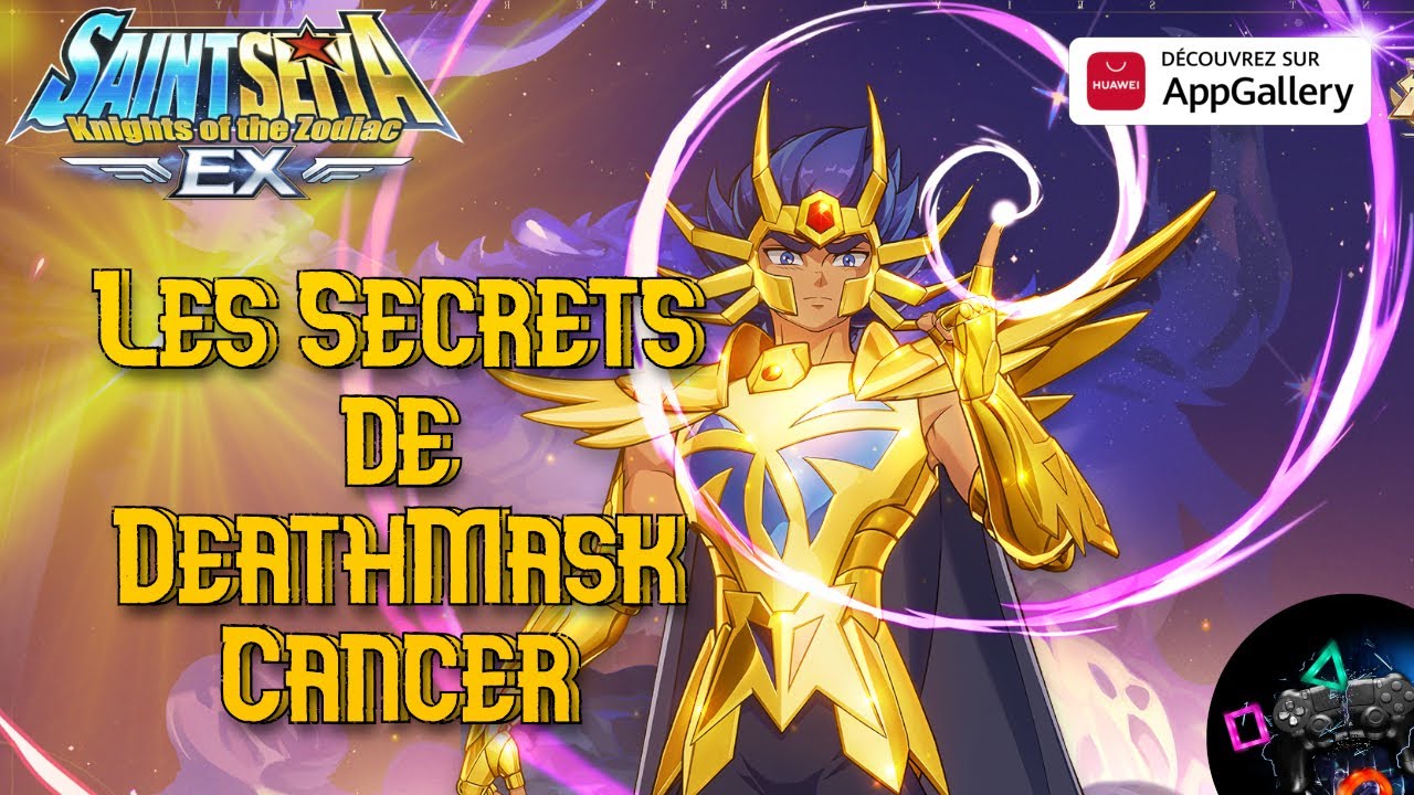 Deathmask Cancer : Le perso le plus sous-estimé du jeu ? (La vérité) @Saint Seiya EX - Official