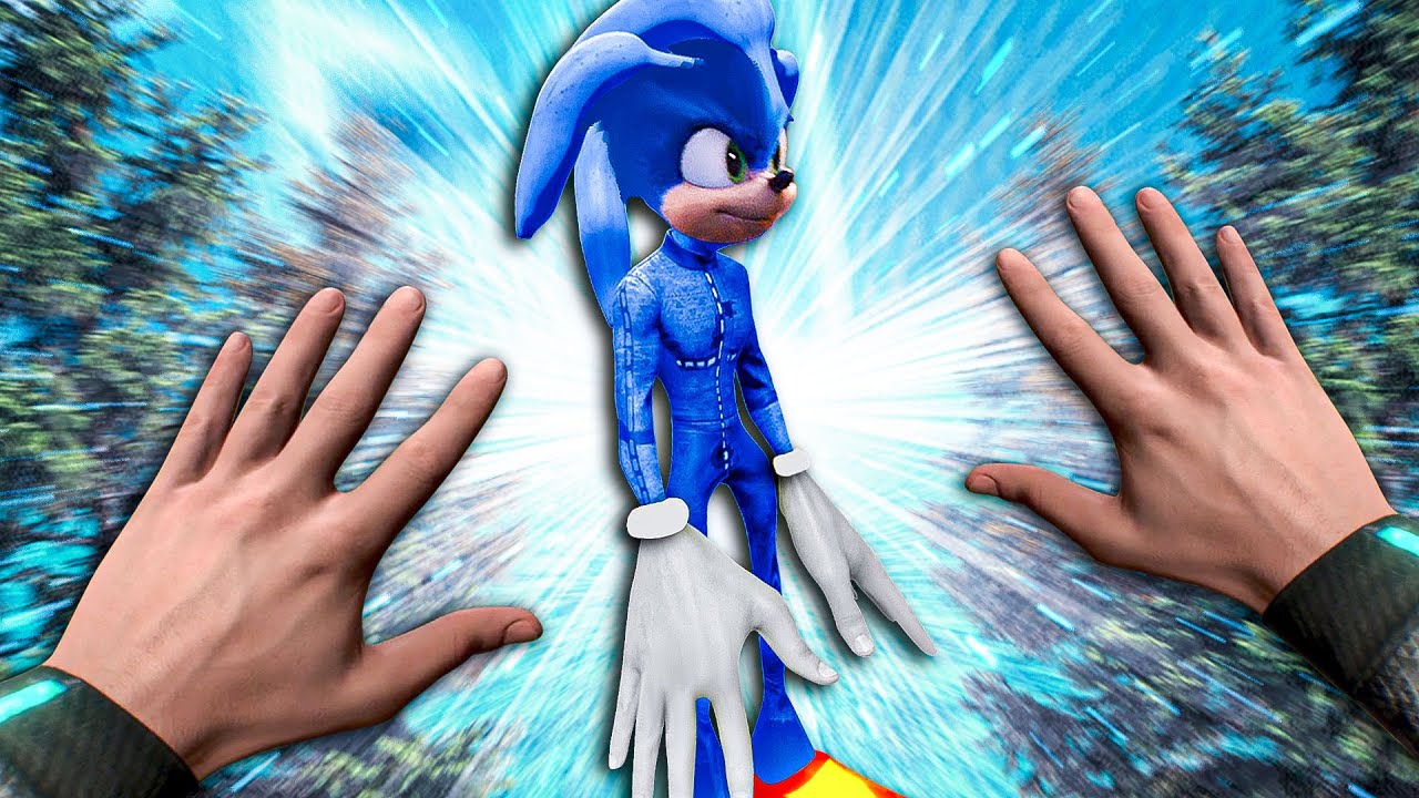 Fiz o Sonic no Boneworks Vr Mods