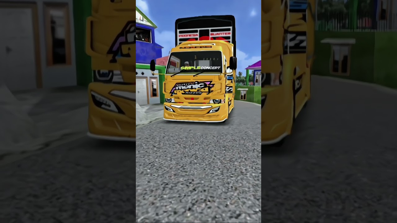 Simple concept🔥#bussimulatorindonesia #bussid #updatebussid #gameplay #games #gaming #fypシ゚ #shorts