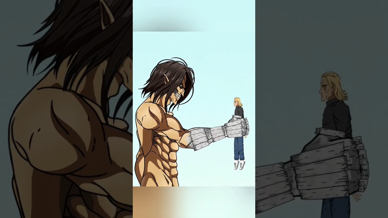 Eren Yeager vs all anime characters, Saitama,king, Tanjiro,denji, Scissors Paper Rock