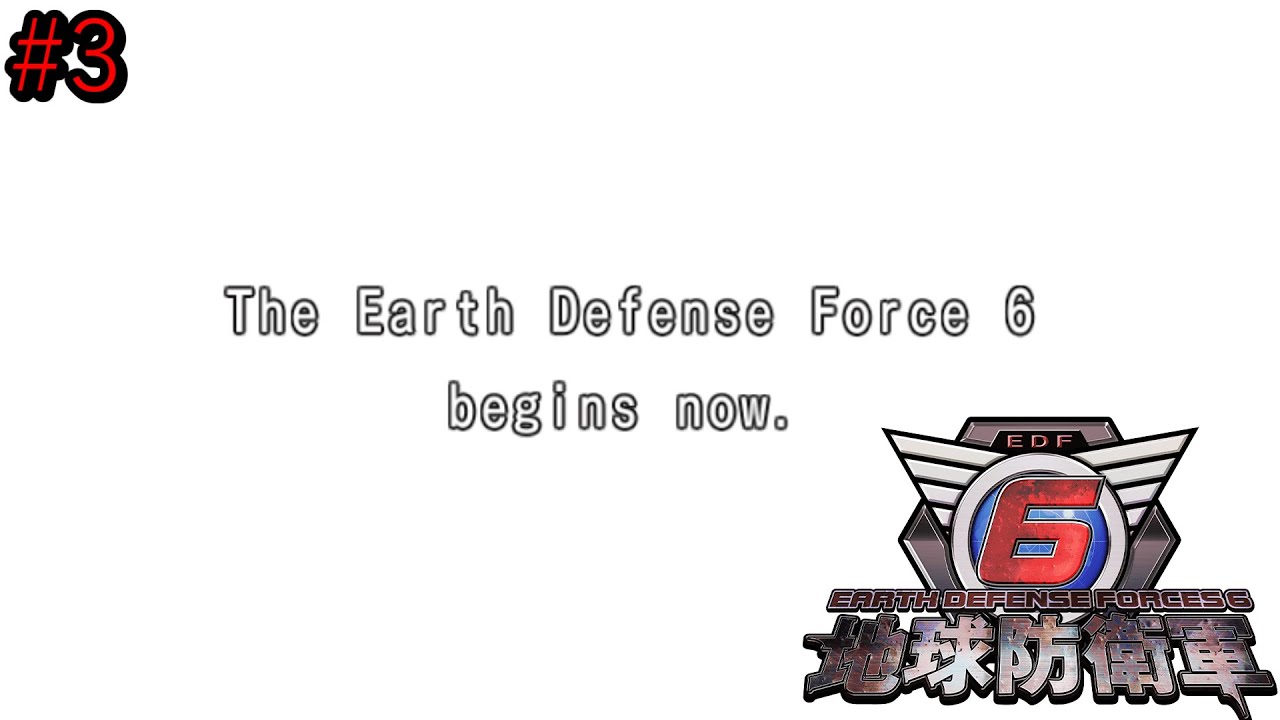 【地球防衛軍6】#3　The Earth Defense Forth 6 begins now　M11　M12　M13　自由気ままの間