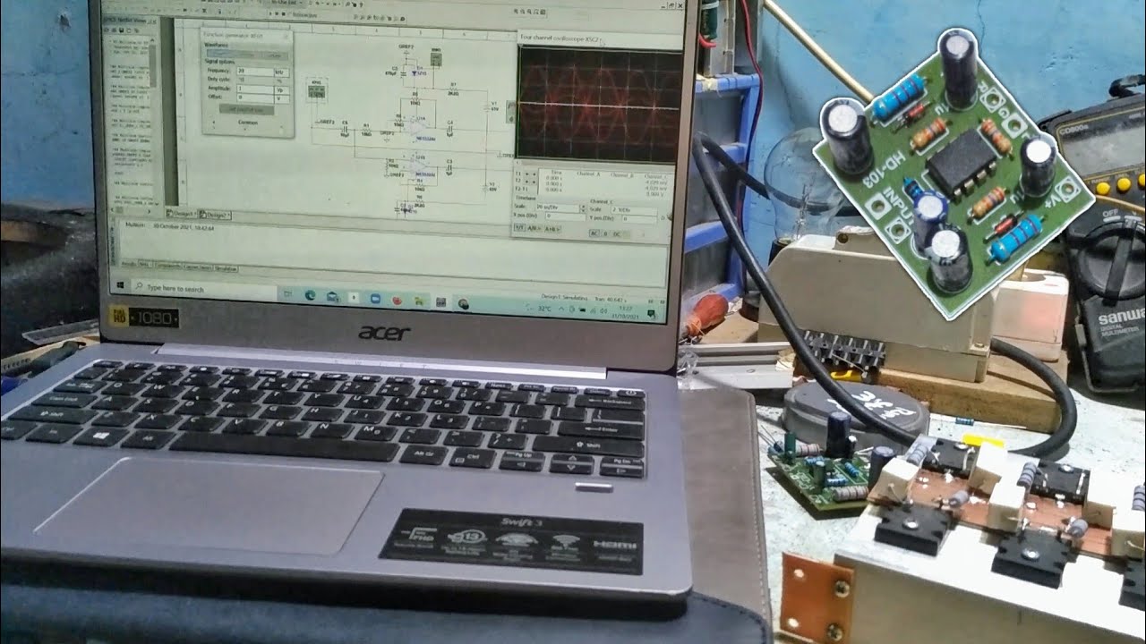 Modif Kit Filter BTL Power & simulasi di Software Komputer