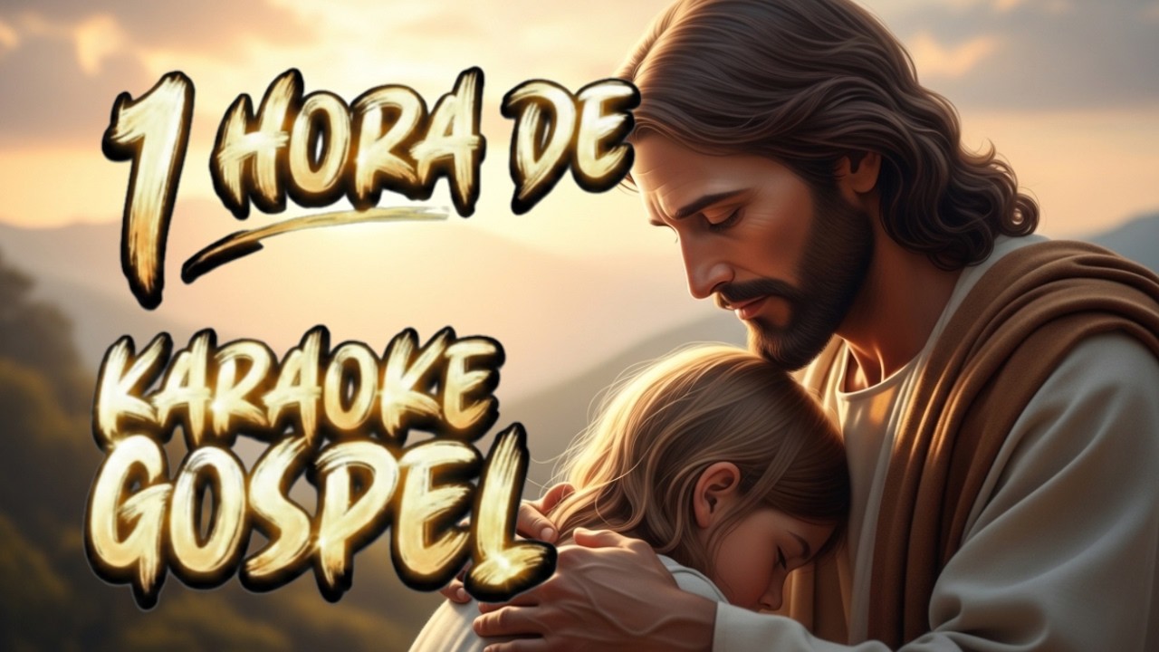 1 HORA DE MÚSICA GOSPEL CON LETRA PARA CANTAR | KARAOKE CRISTIANO DE ALABANZA Y ADORACIÓN #09