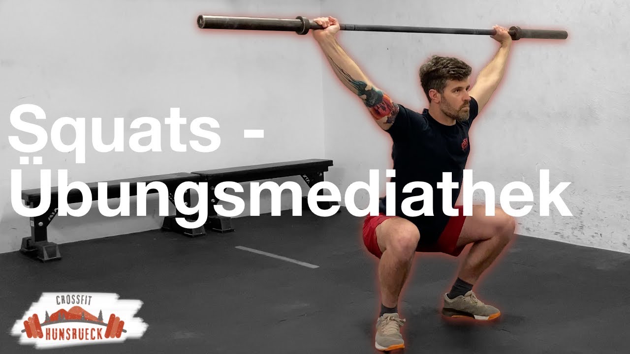 Squat (Kniebeuge) Varianten - Übungsmediathek