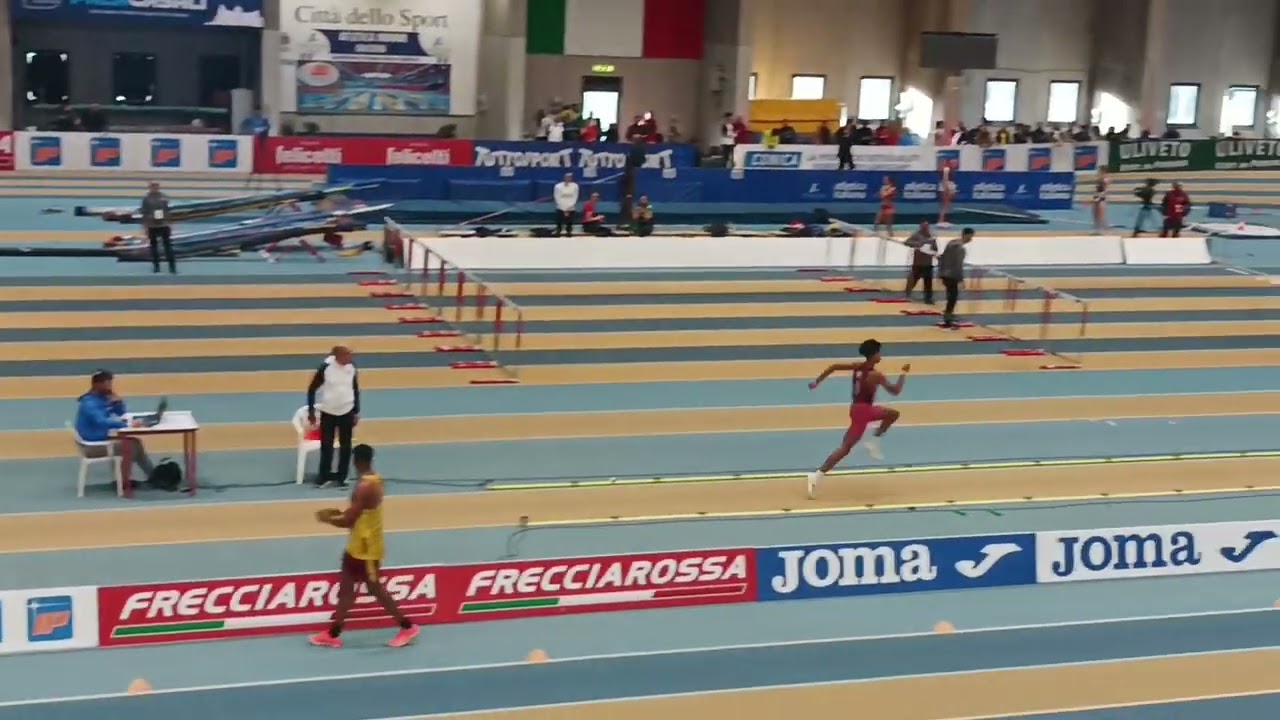 MATTIA FURLANI 8.34 RECORD ITALIANO Salto in Lungo Indoor Campionati Italiani Assoluti 2024