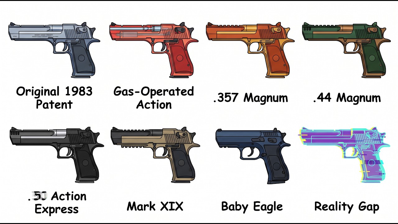 Every Type of Desert Eagle Explained