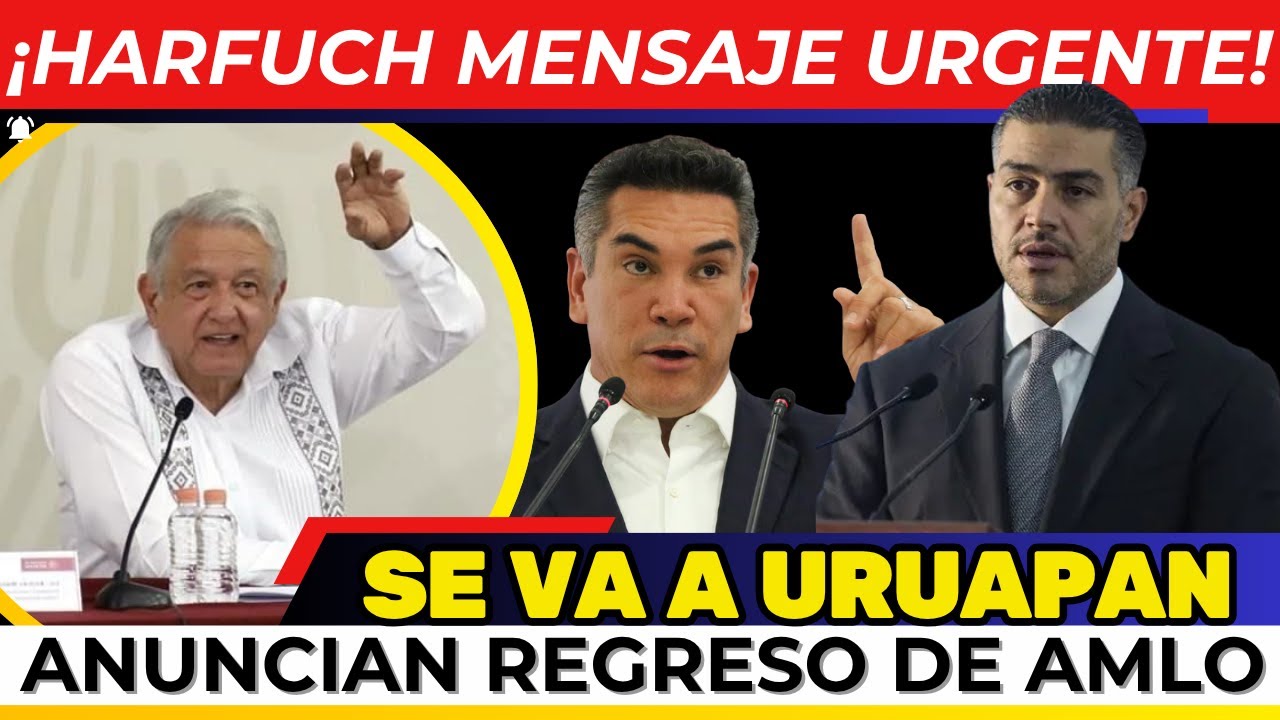 Harfuch's urgent message: He's going to Uruapan. The charade has collapsed! Ciro confirms AMLO's ...