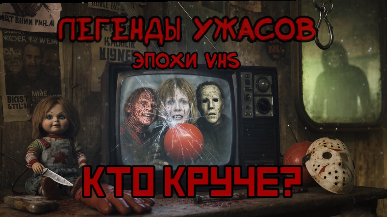 Кто круче - Фредди Крюгер или Джейсон или кто? / Легенды ужасов эпохи VHS / [Давайте Разбираться]