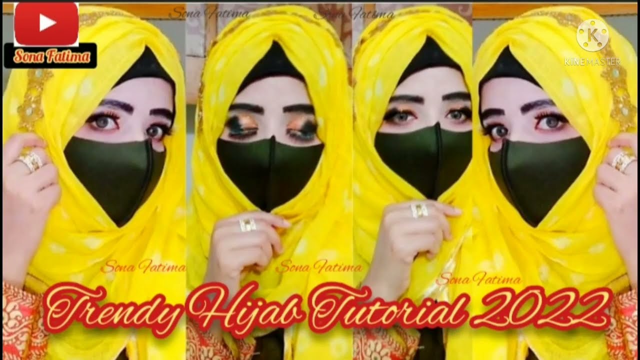Cotton Hijab With One Side Border Tutorial 😍 | Everyday hijab tutorial #youtubeshorts#hijabstyle