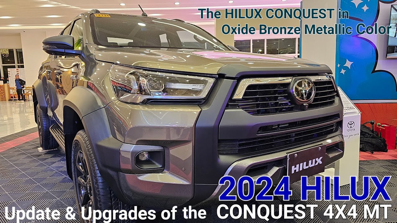 2024 HILUX CONQUEST 4X4 MT Upgrades, Price and Specifications