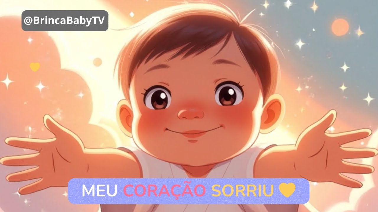 Meu Coração Sorriu | Canção Infantil sobre Amor e Afeto #brincababytv #musicainfantil #youtubekids