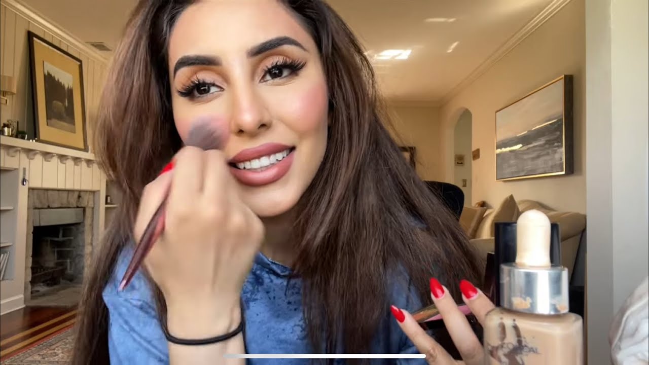 GET READY WITH ME! Hair & Makeup routine 💄 The Zaid Family