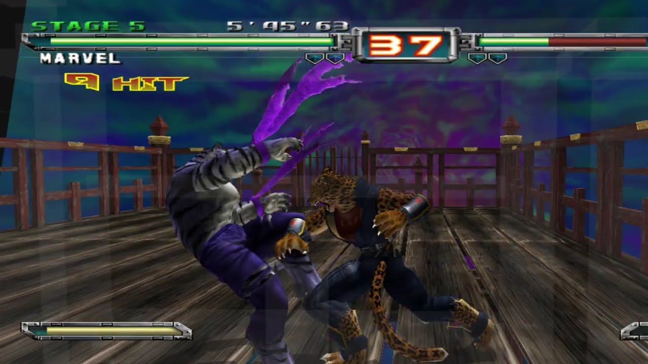 Bloody Roar Extreme - Marvel - Time Attack - Level 8 g85 