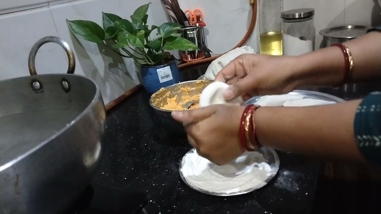 Bihari Dal pitha recipe #Bihar recipe  #food village style 