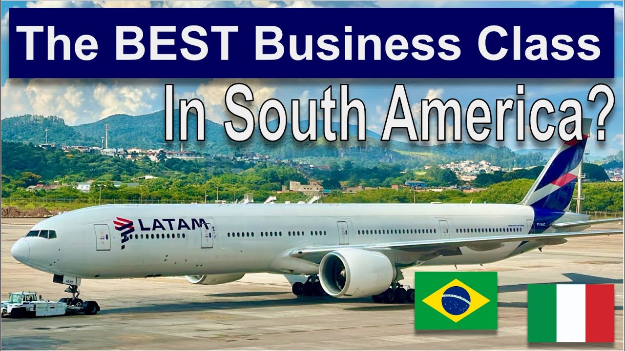 Flying LATAM 777 Business Class to MILAN