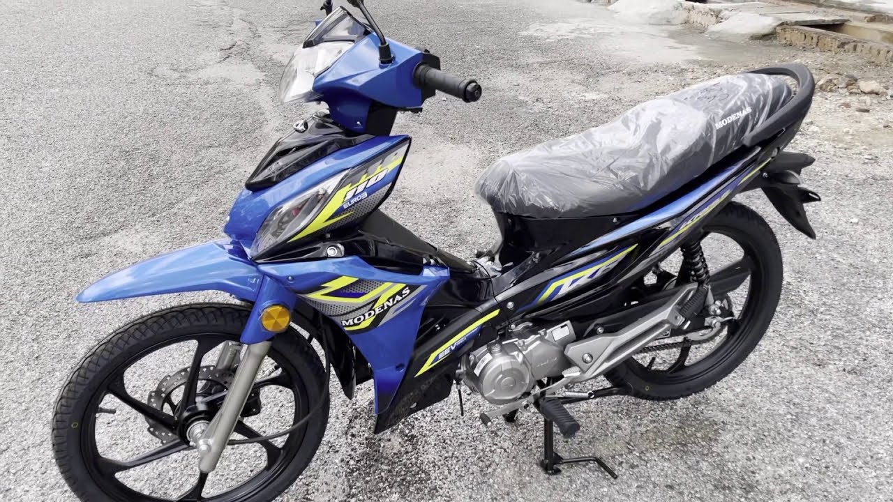 Modenas Kriss MR3 110cc V2 Discbrake - Blue (2020 / 2021)