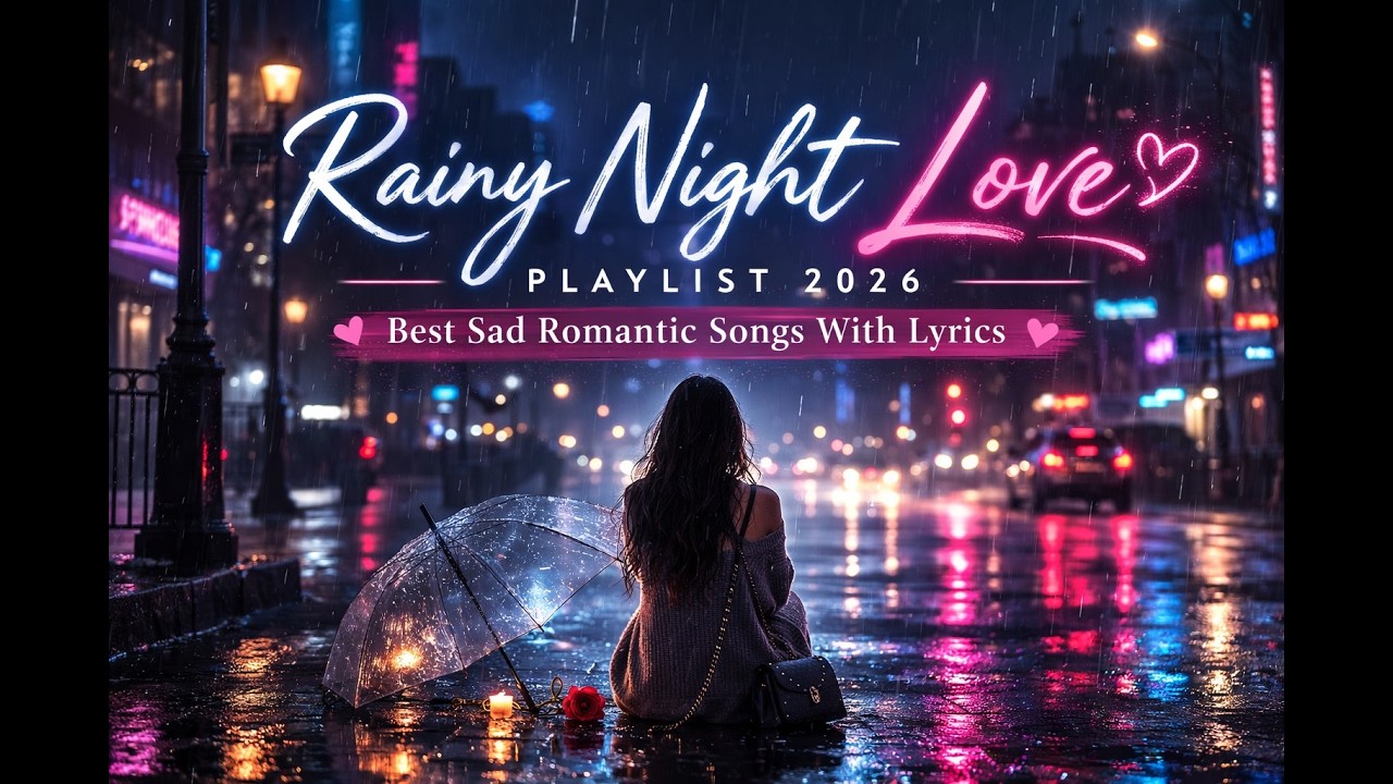Rainy Night Sad Love Songs Playlist 2026 🌧️ Best Broken Heart Songs With Lyrics