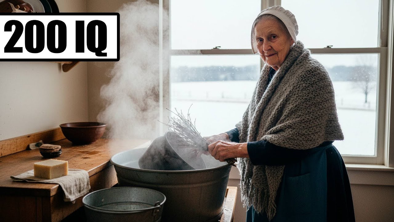 How Amish Wash Dishes Without Electricity