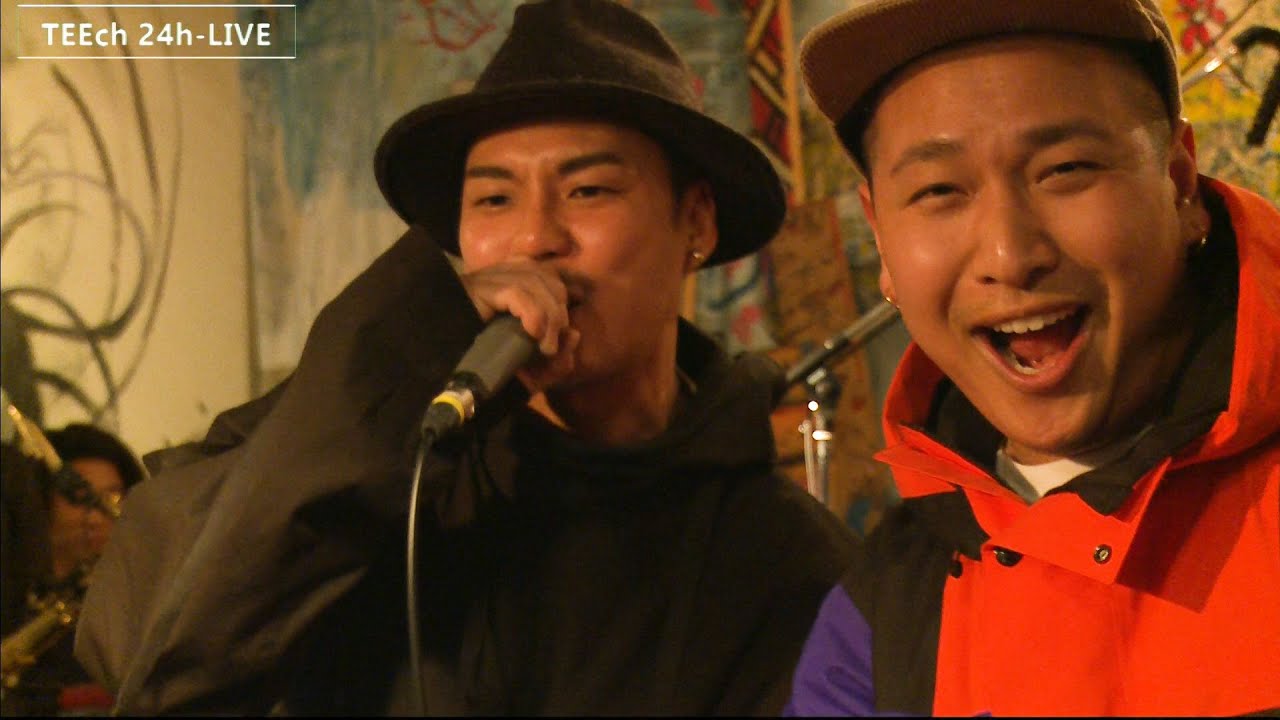 フリースタイル①/TEE＆MOCA（from ベリーグッドマン）＆Bigfumi【TEEチャンネル 3月15〜16日 24時間生ライブ配信】