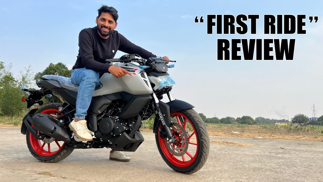 New Yamaha FZS V4 White 2024 First Ride Review