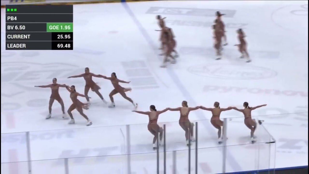 2024 Santa Claus Cup MariGold Ice Unity FS - Snadstorm🥈