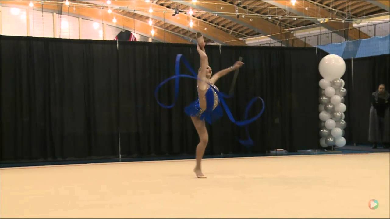 Vivienne Lee Motkine Ribbon Senior FIG 2016 Rhythmic Gymnastics Elite Canada Championships
