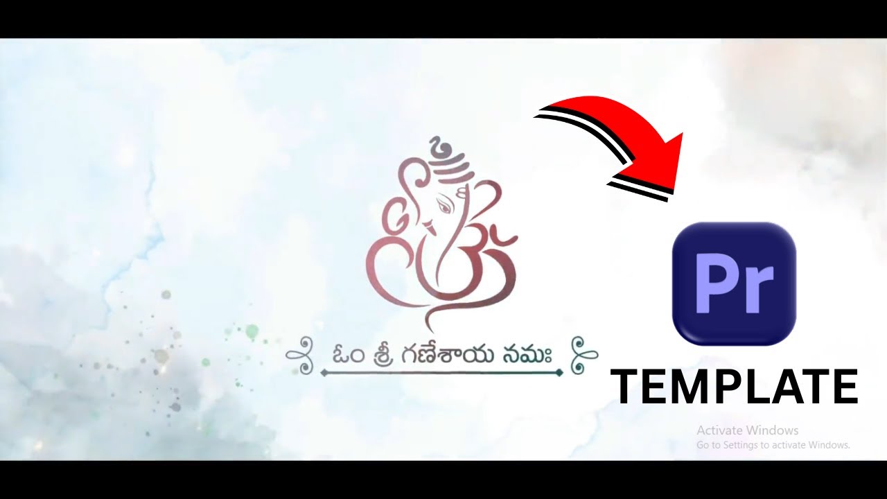 wedding invitation Premiere Pro Telugu project download I Premiere Pro project