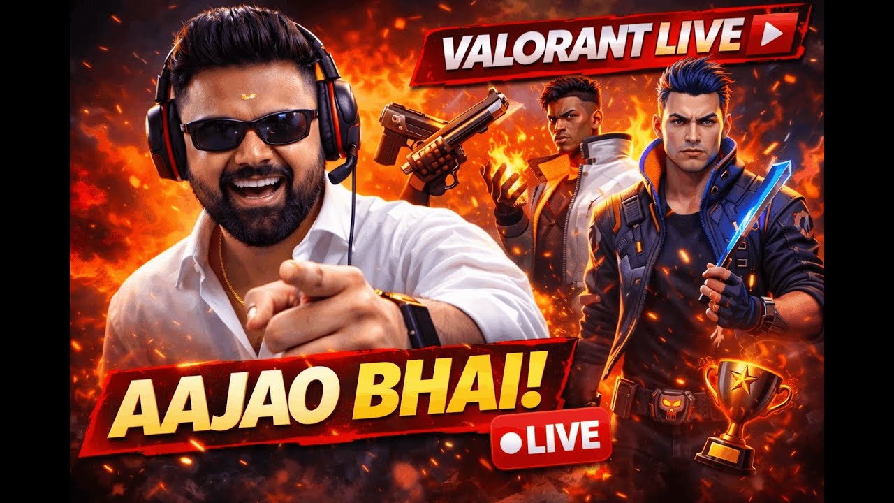 AAJAO BHAI! 🔴 Valorant Live | Ranked Grind & Clutches