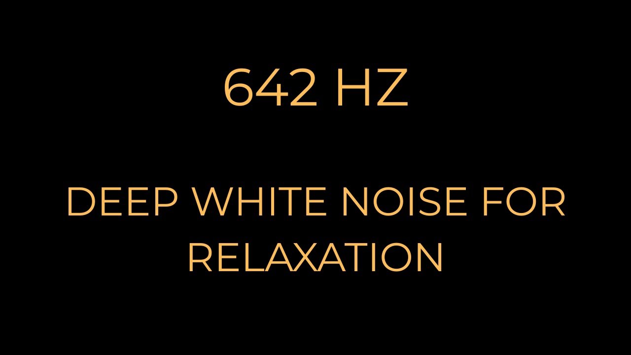 🌙✨ Deep White Noise for Instant Sleep | Sleep Deeper & Stay Asleep All Night 😴